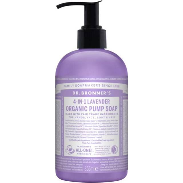Dr Bronner Lavender Organic Sugar Soap 355 ml