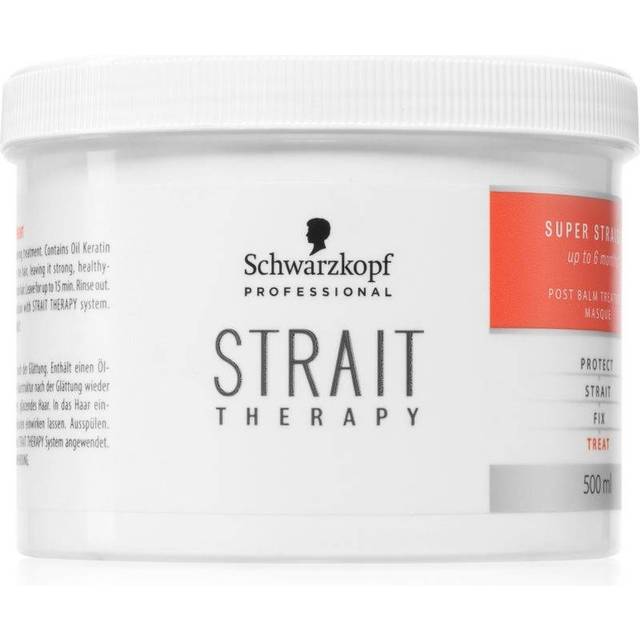 Schwarzkopf Strait Therapy Post Treatment Balm Hår Mask 500ml