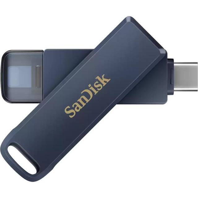 SanDisk iXpand USB flash drive 256 GB USB Type-C / Lightning 3.2 Gen 1 (3.1 Gen 1) Blue