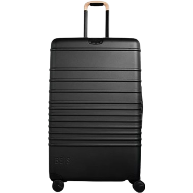 Beis in Black / Beige Handle the Large Check-in Roller Four-wheel Shell Suitcase 79.5cm X 50cm - In Black / Beige Handle