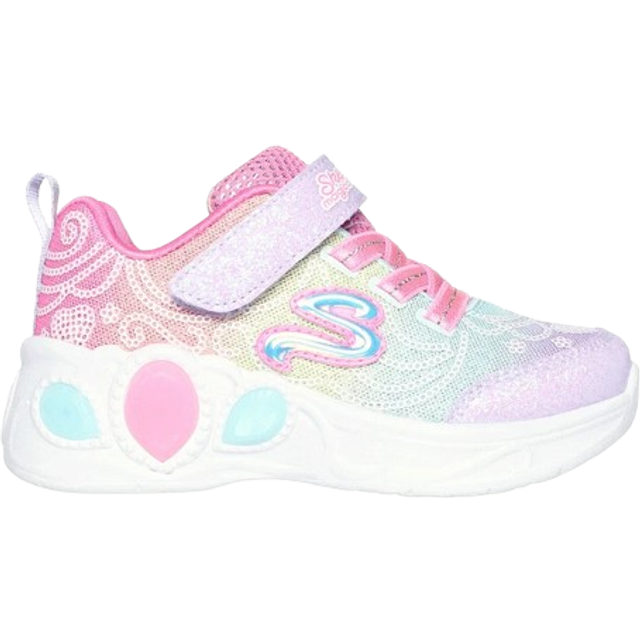 Skechers träningsskor för flickor, Multi Mesh, 9 UK, Multi Mesh, 9 UK