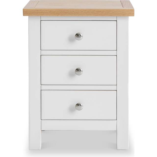 Farrow Bedside Table | Grey, Cream, White & More Colours | Roseland