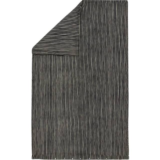 Marimekko Piccolo påslakan 150x210 cm Black-off white