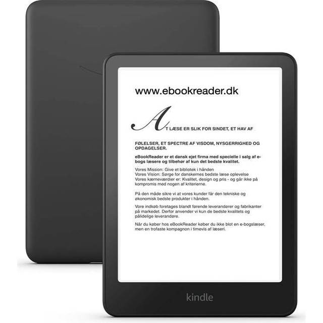 Amazon Kindle Paperwhite (2024) 16GB - E-reader test - Techii.dk