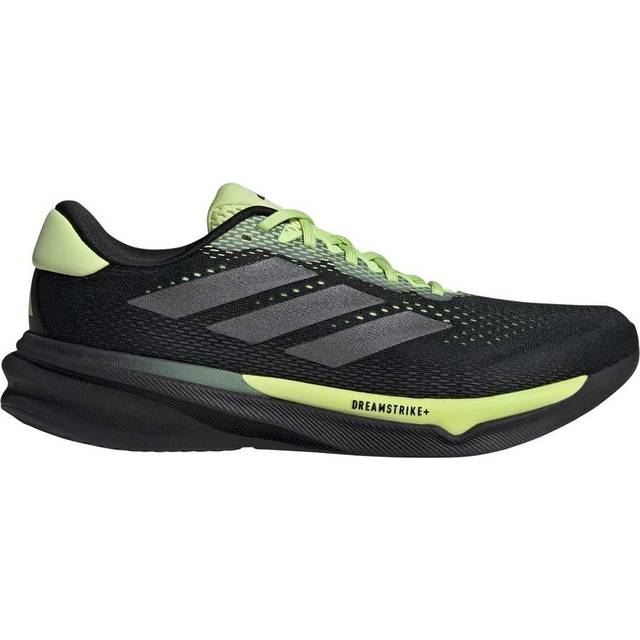 adidas - Running Supernova Stride 2 - Sneakers i sort og limegrøn