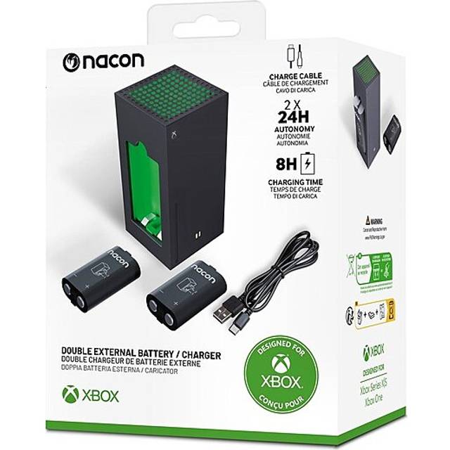 Nacon Double External Battery / Charger For Xbox Controllers