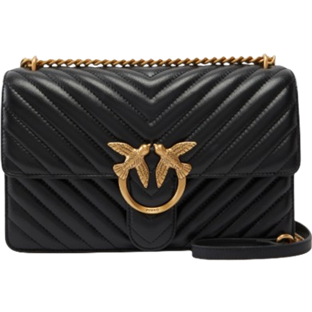 Pinko Classic Love Bag One Chevron - Black • Price »