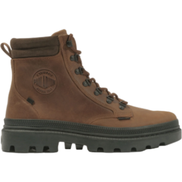 Leather boots Palladium Pallatrooper Hkr - Marron - 46