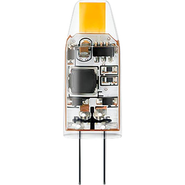 Philips 1.2W G4 LED Capsule Bulb, Pack of 2, Clear
