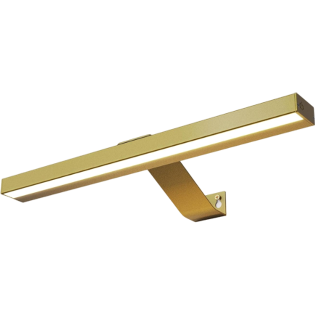 Picture Light for Wall Gold, Rechargeable Wall Light Indoor, Dimmable & 3 Colour Temps - One Size