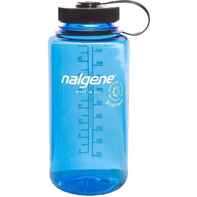 32oz Wide Mouth Sustain Water Bottle (Bottle Color: Blue)