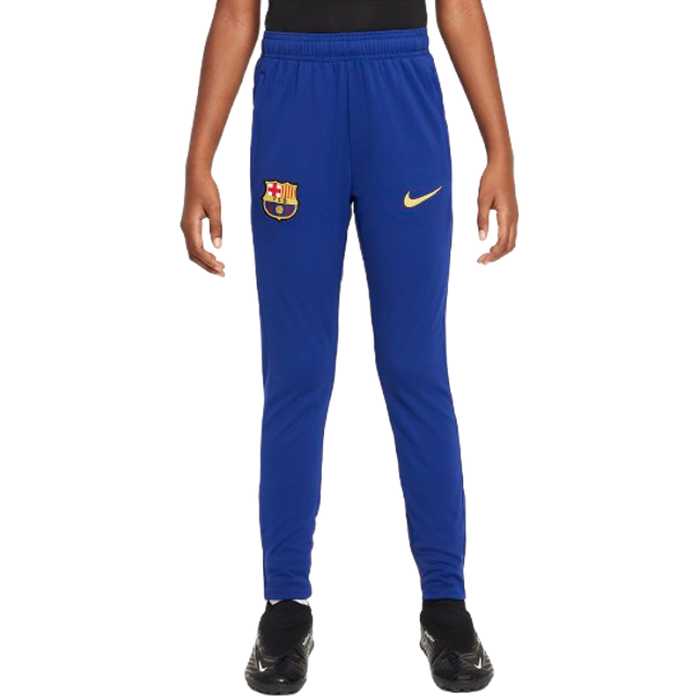 Barcelona Träningsbyxor Dri-FIT Academy Pro - Deep Royal Blå/Gul Barn - Nike - ['Blå'] (XL: 158-170 cm)
