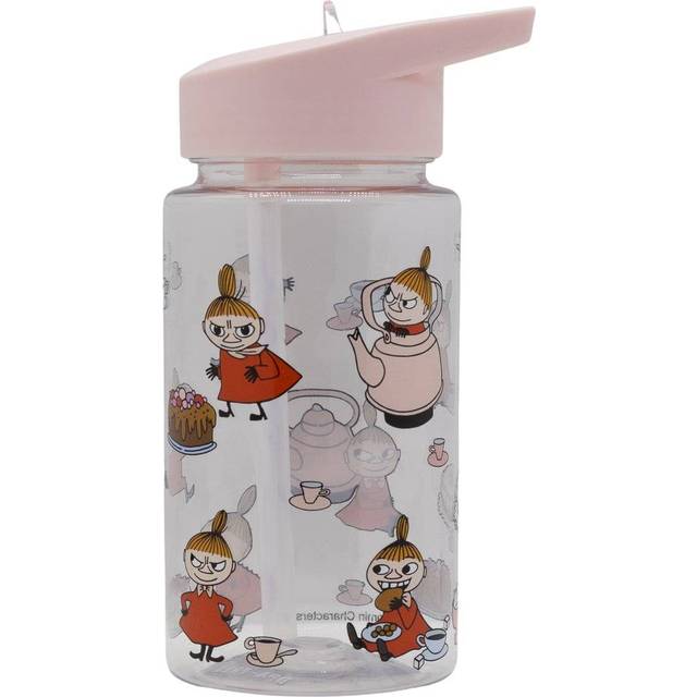 Rätt Start Mumin Lilla My vattenflaska 55 cl Rosa - Transparent
