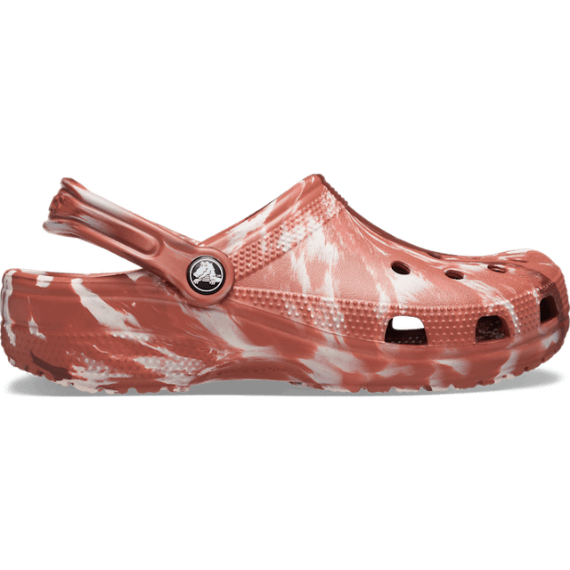Women's Crocs Marble Synthetic Dark Clay/Multi Clogs - Brown - Size: UK 7 / eu 41-42 / us m8w10