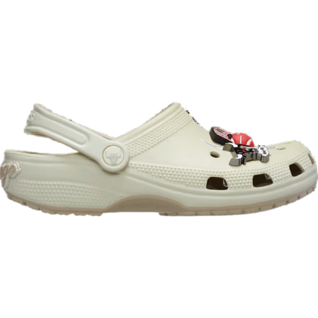 Crocs x NBA Classic Clog - Cream - Mens - 8