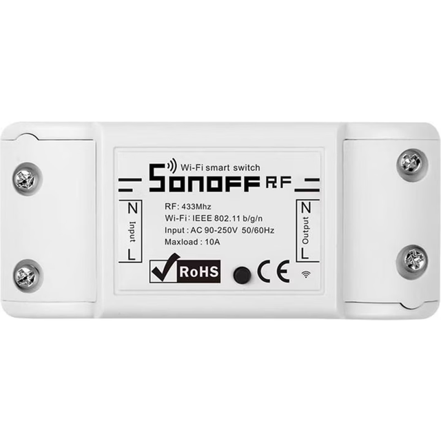 SONOFF RFR2 - WiFi Wireless Smart Switch With RF Receiver For Smart Home