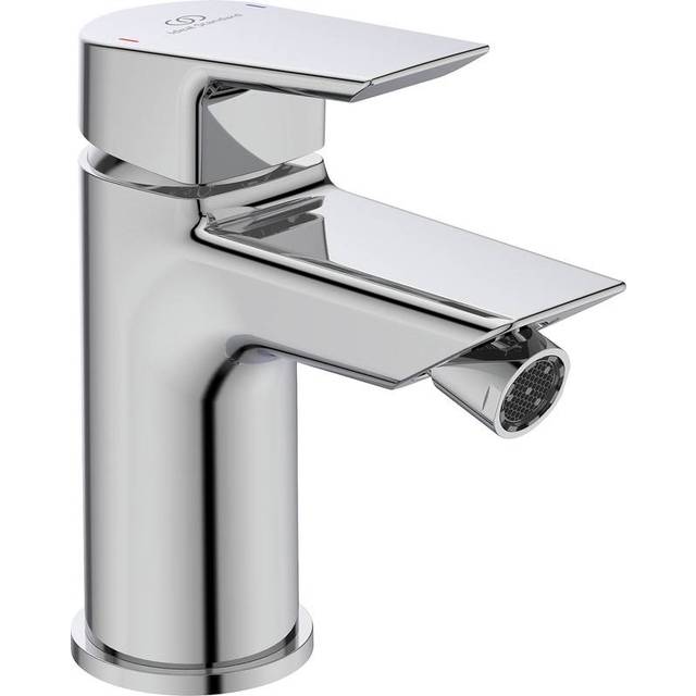 Ideal Standard Tesi Chrome Single Lever Bidet Mixer With Pop-Up Waste