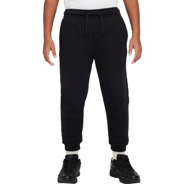 Nike Sportswear Tech Fleece Older Kids' (Boys') Joggers - Black - Cotton/Polyester - L+