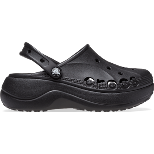 Crocs | Women | Baya Platform | Clogs | Black | 7