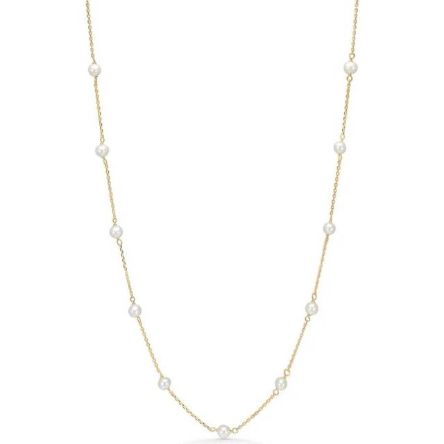 Mads Z Moonlight Necklace - Gold/Pearls