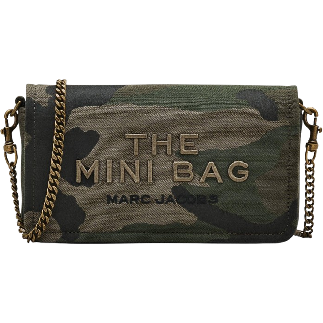 MARC JACOBS Marc Jacobs The Camo Jacquard Chain Mini Bag in Camo Multi