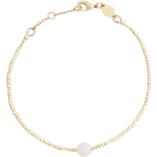 Anni Lu Pearly Gold-Tone Bracelet