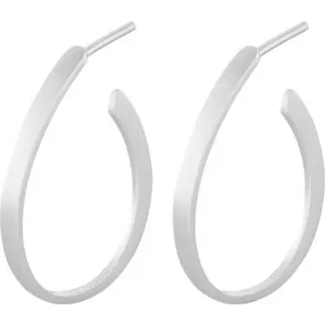 Pernille Corydon Berlin Creole Örhängen Silver e-109-s - Dam - 925 Sterling Silver