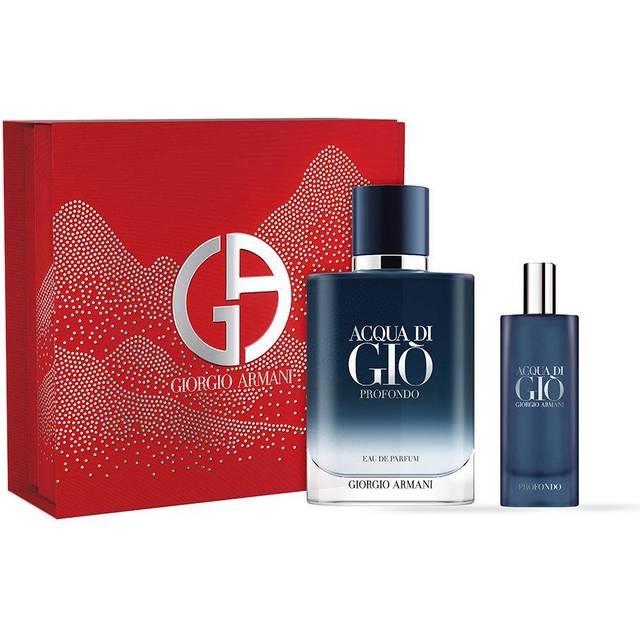 Armani Acqua Di Giò Pour Homme Deep Set - 100ML  Eau de Parfum  Perfume Set for men