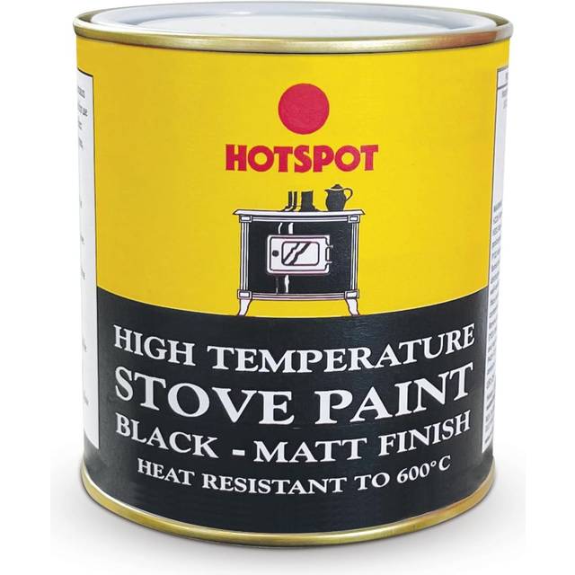 Hotspot HS201040 Stove Paint Matt Black 500ml