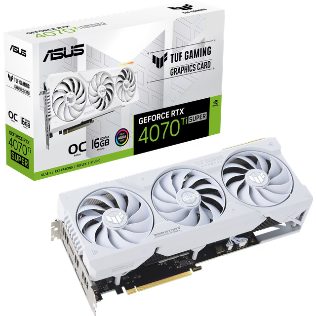 MSI NVIDIA GeForce RTX 4070 Ti SUPER Gaming X Slim 16GB GDDR6X Graphics Card
