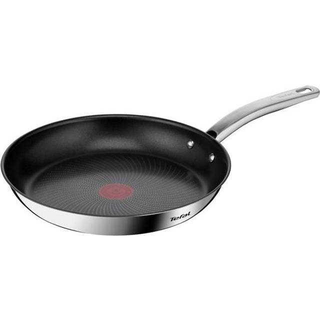 Tefal Intuition B8170444 - Padella a induzione in acciaio inox, 24 cm