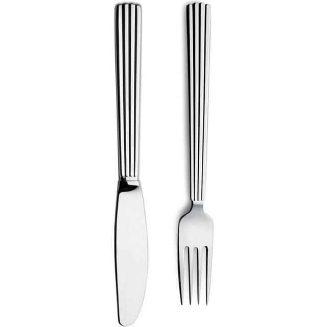 Georg Jensen Bernadotte dessertbestick 8 delar
