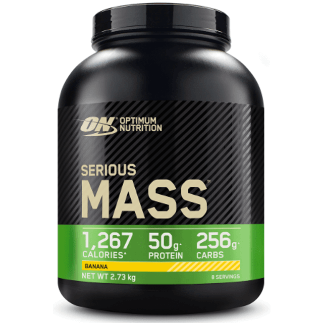 Optimum Nutrition - Serious Mass, Banana - 2730g