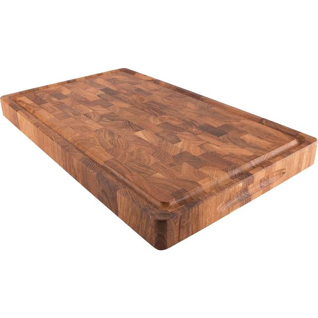 Culimat Skärbräda Ek Stavlimmad med Ränna 30x20 cm