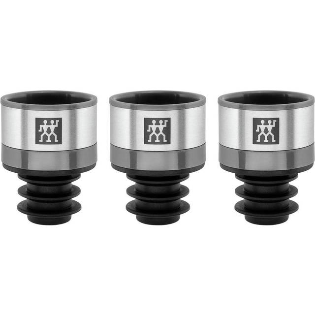Zwilling Zwilling Vacuum Wine Stopper 3-Pack Stainless steel