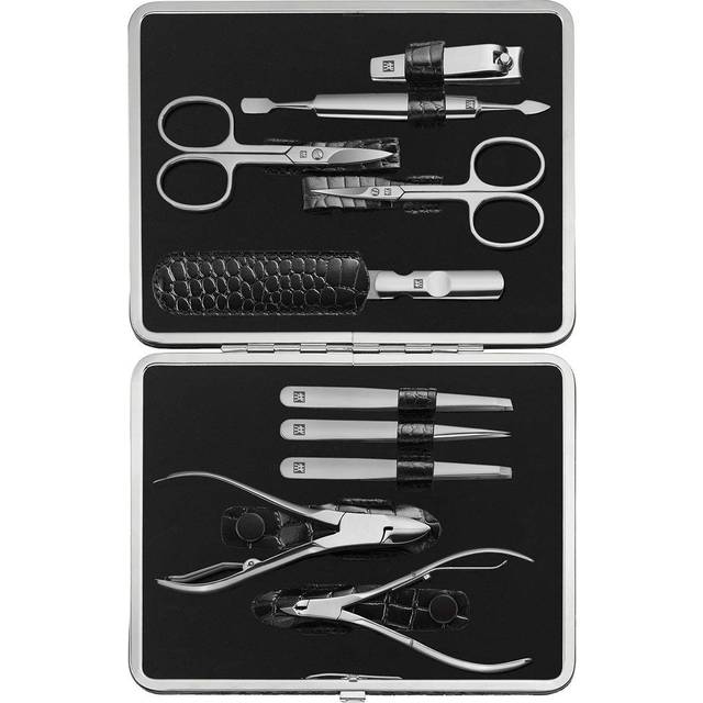 ZWILLING Twin Classic Inox Case Croc with Frame manicure set 10 Pcs