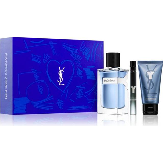 Yves Saint Laurent Y Eau de Parfum 3 st presentset för män