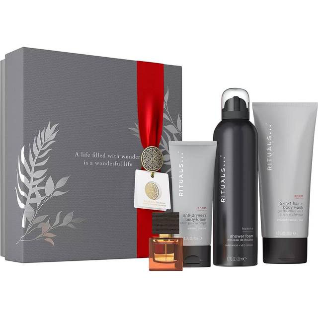 Rituals Homme Medium Gift Set 15 ml + 70 ml + 2 x 200 ml