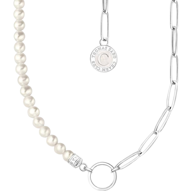 Thomas Sabo Kette Carrier - weiß