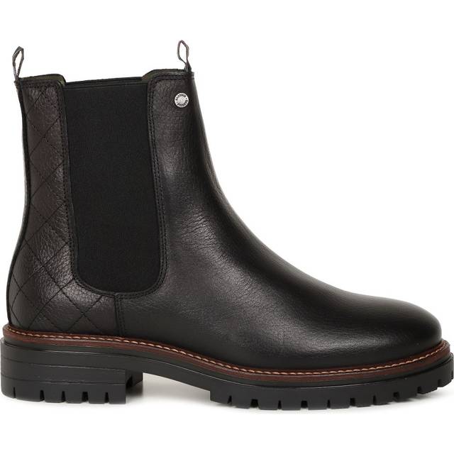 Barbour Women's Evie Leather Chelsea Boots - UK 4 - Black
