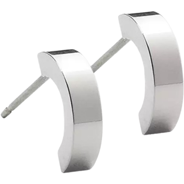 Blomdahl NT Pendant Plain Curved 10 mm