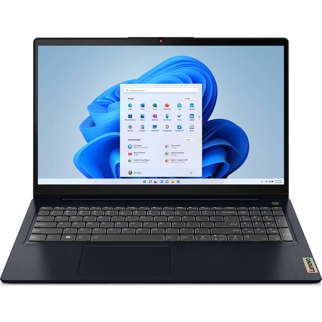 Lenovo IdeaPad 3 15IAU7 Laptop, Intel Core i7-1255U, 16GB RAM, 512GB SSD, 15.6" Full HD TN, Intel Iris Xe, Windows 11 Home