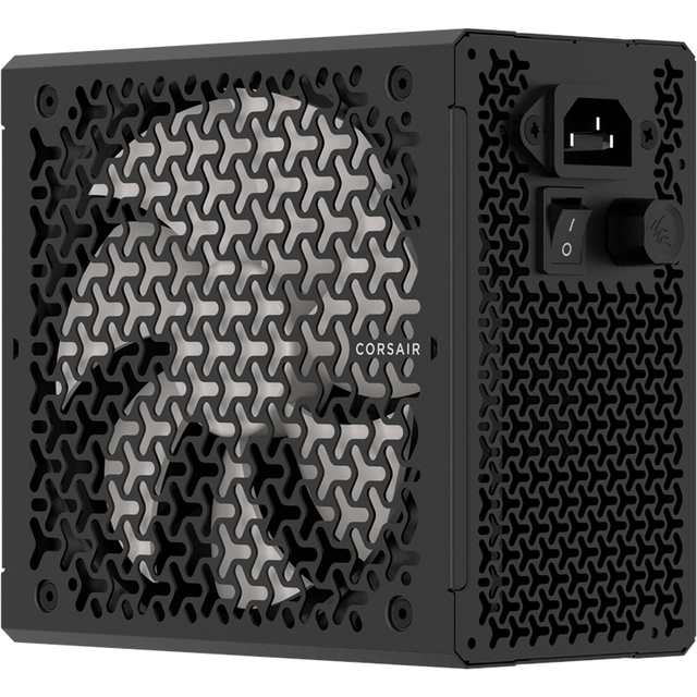 CORSAIR RM850x Helt Modulärt ATX-Strömaggregat Med Låg Ljudnivå – ATX 3.1-Kompatibel – PCIe 5.1-Stöd – Cybenetics Gold-Effektivitet – Inbyggd 12V-2x6-Kontakt - Svart
