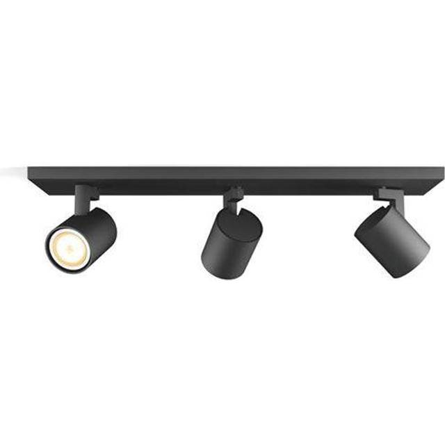 Philips Hue Runner spotlampa 3 lampor (svart)