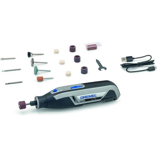 Dremel Lite 3.6v Cordless Rotary Tool 7760-15 Multi Tool Kit F0137760J