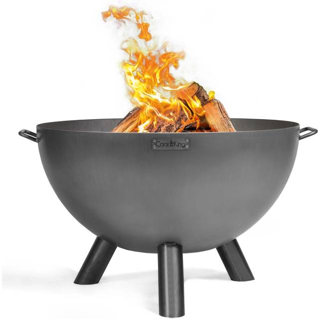 Cook King Kongo Deep Fire Bowl - Black
