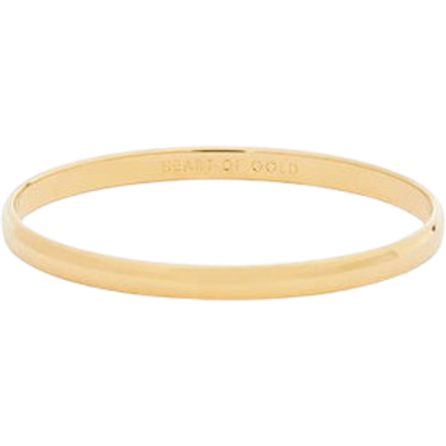 Kate Spade New York Idiom Bangles Heart Of Gold Bracelet - Gold - ONE SIZE