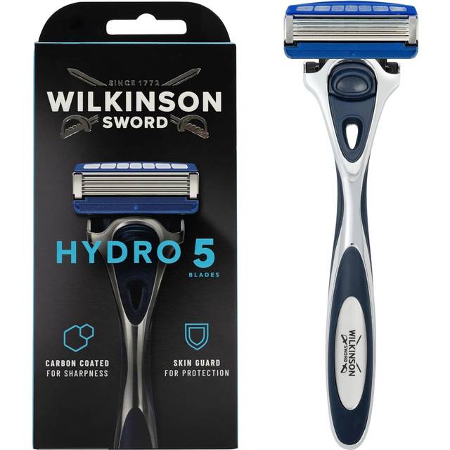 Wilkinson Sword Hydro 5 Razor For Men with Hydrating Gel & Precision Trimmer, Men's Razor for Routine Shaving