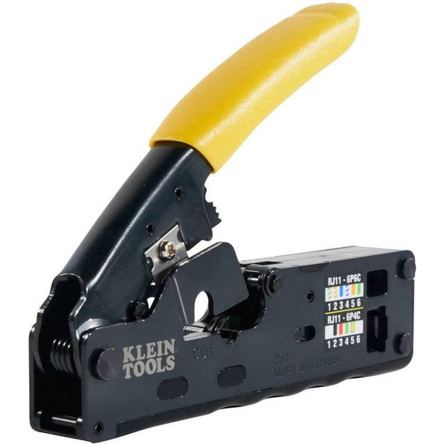 Klein Tools VDV226-107 Crimper Modular Ratcheting for Data Cables
