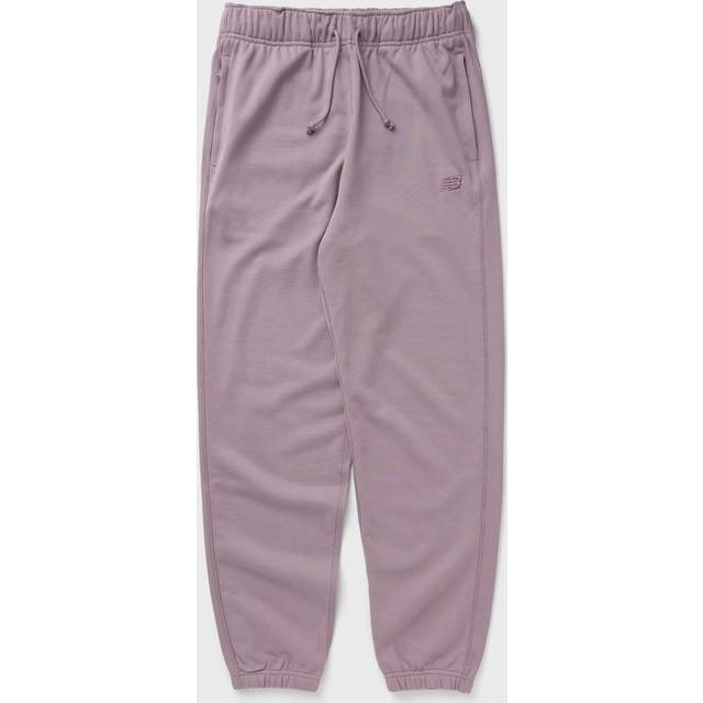 New Balance Men's Athletics French Terry Jogger in Purple Cotton, size X-Large - XL